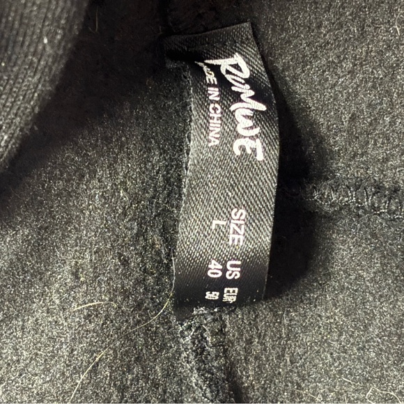 ROMWE Black Garment Tag - Picture 5 of 6